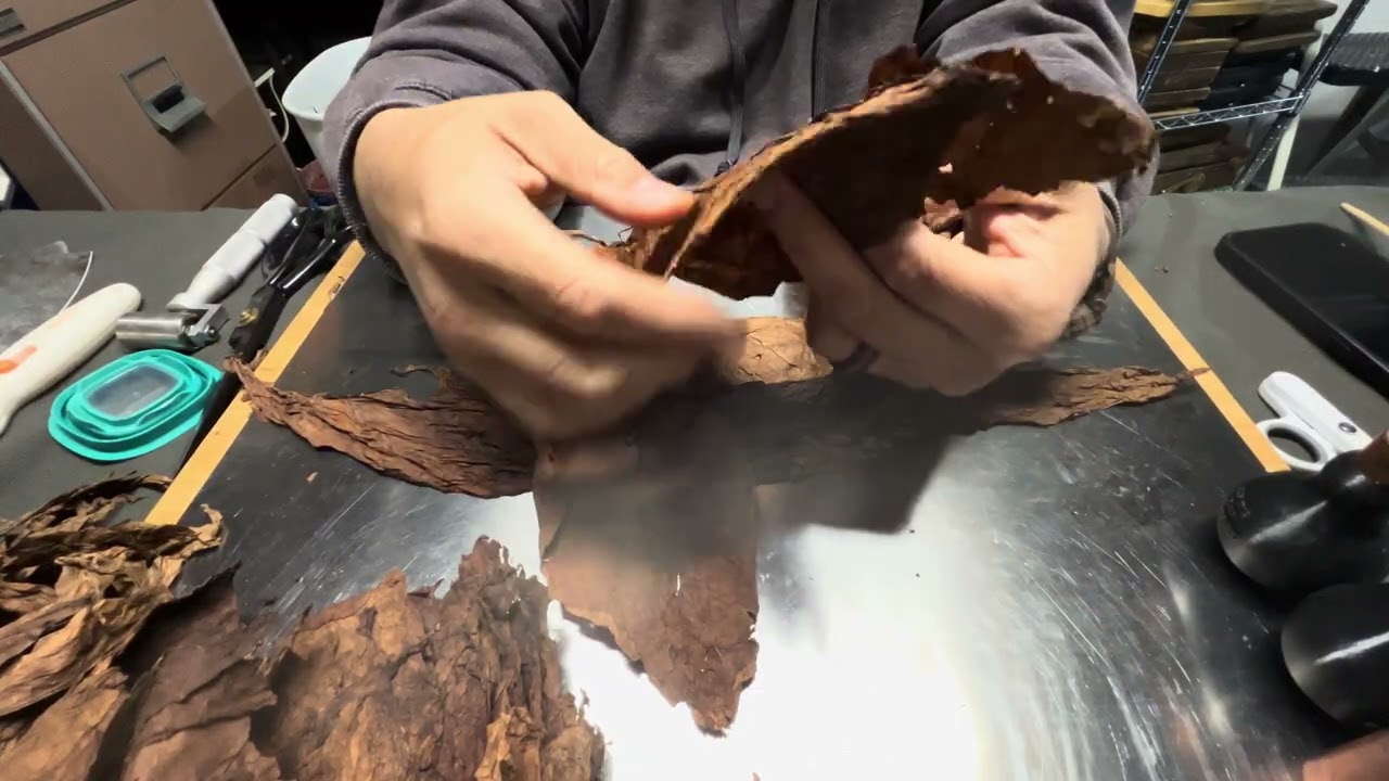 A little cigar rolling tutorial from TDM Cigars.  
