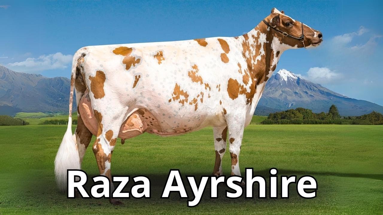 Raza de ganado Ayrshire. La Excelencia entre el ganado lechero al Descubierto.