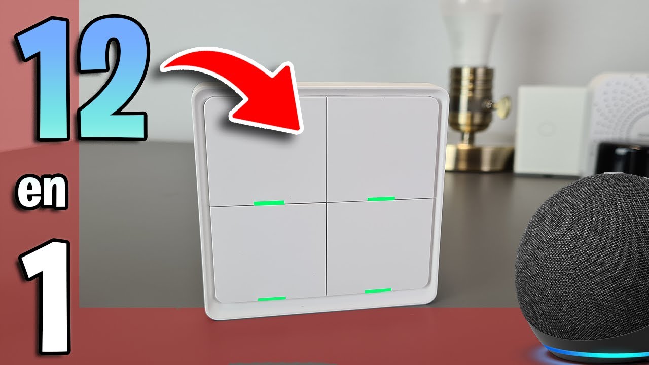 🔴 12 Interruptores en 1 SIN CABLES con Zigbee ESCENAS WiFi y ZIGBEE