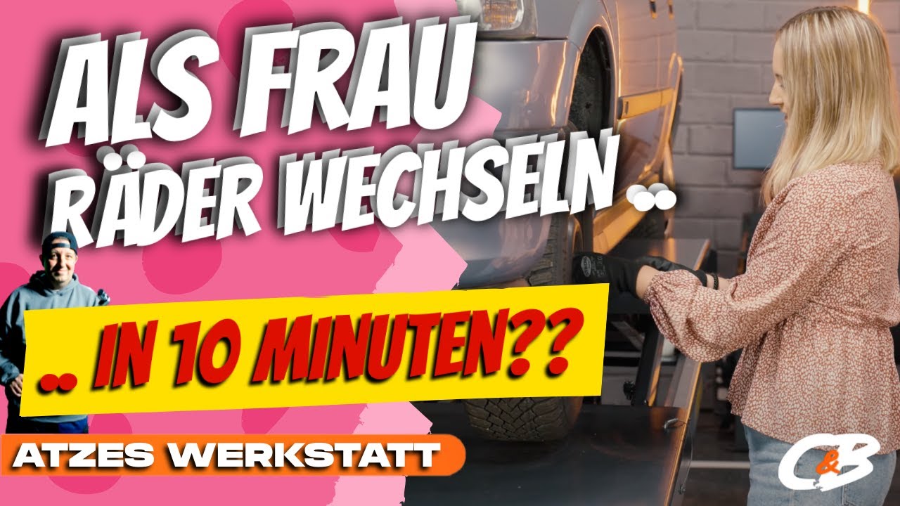 Als FRAU RÄDER WECHSELN in 10 Minuten? VORURTEILE adé? Wir machen den Test und sind erstaunt!