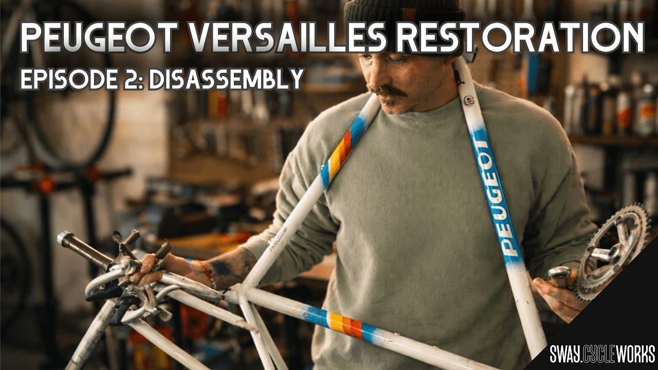 Peugeot Bike Restoration - Ep2 - Disassembly