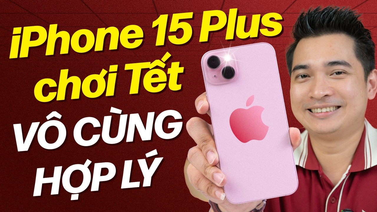 Tầm này chơi Tết hay làm quà tặng thì mua iPhone 15 Plus là ngon luôn !!!