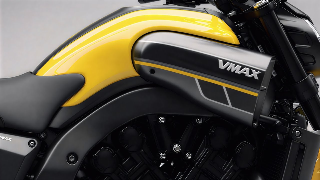 Выпущен мотоцикл Yamaha VMAX 1700Cc V4 2026-2027 годов выпуска: все, что нужно знать перед покупкой!