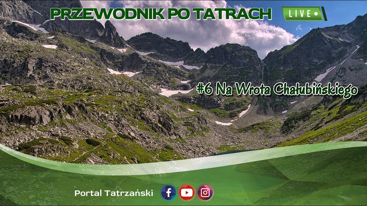 #6 Przewodnik po Tatrach Live: Na Wrota Chałubińskiego