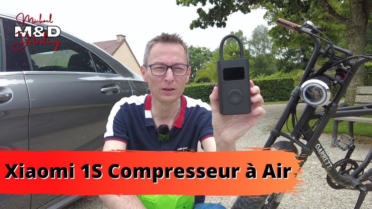 Test Mini Compresseur électrique Xiaomi 1S sur Batterie !