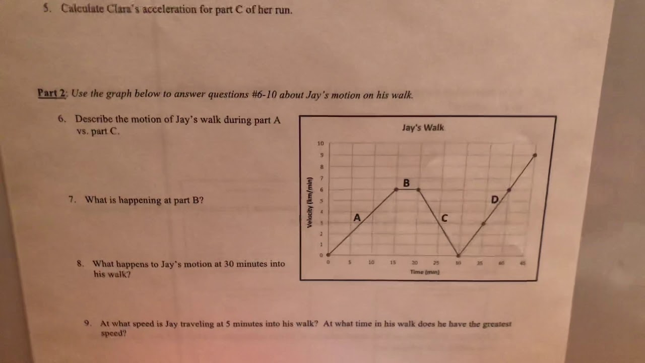 Acceleration graphs part 2