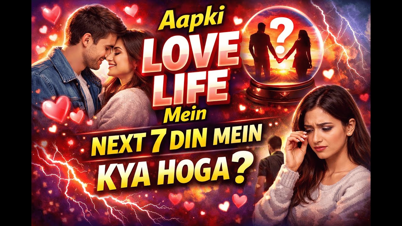 Aapki Love Life Mein Next 7 Din Mein Kya Hoga? | Love Prediction & Tarot Reading