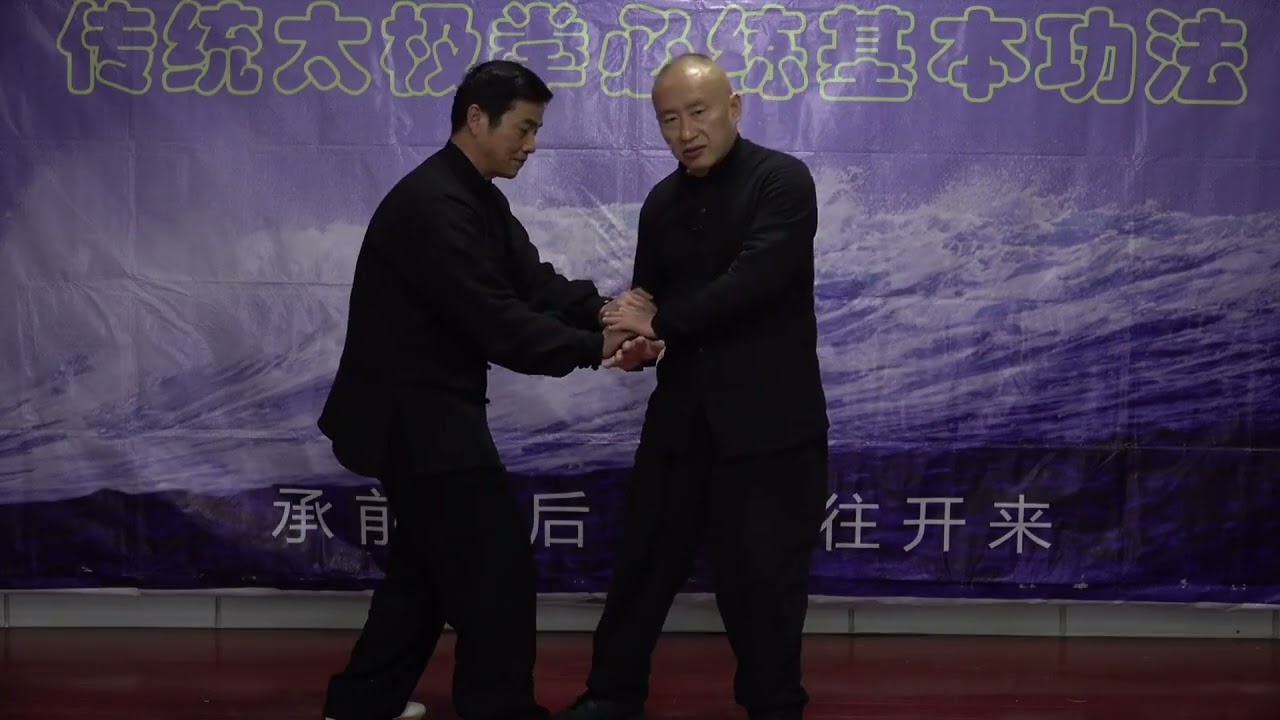 传统太极拳必练基本功_33偏沉则随，双重则滞