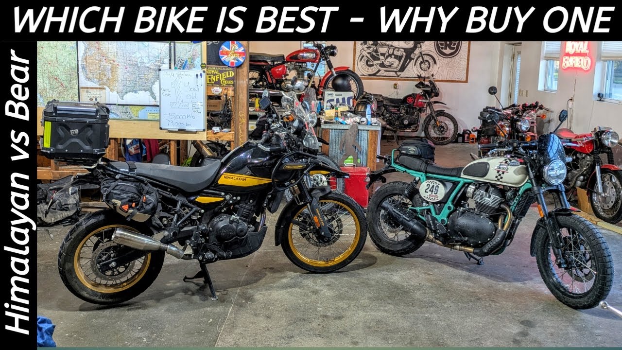 RE Himalayan 450 vs Bear 650 - Both, You Need Both - Wahoo!