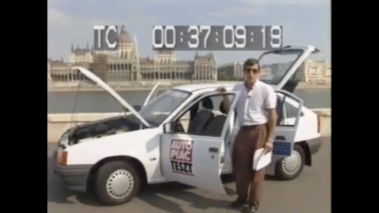 Opel Kadett E 1.4S teszt | Régi Autó2 | 1990