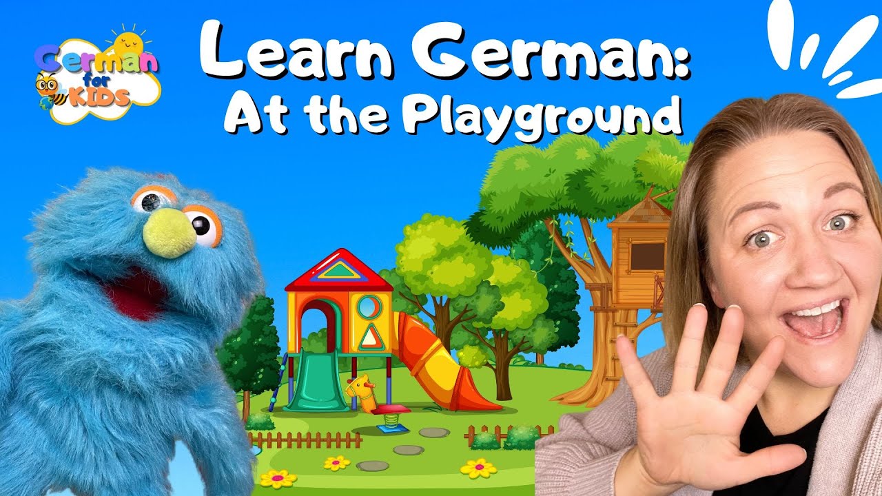 Learn German | Immersive German | At the Playground | Am Spielplatz | German for Kids
