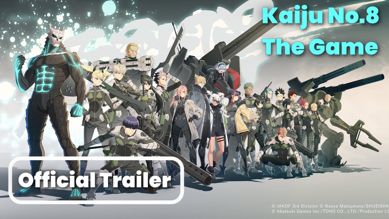 Kaiju No. 8 The Game - Official Trailer 