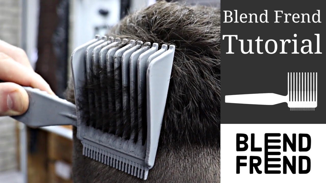 👉УРОКИ BLEND FREND | Мгновенная стрижка с помощью этой расчески!! #стрижка #парикмахер #урокипост...