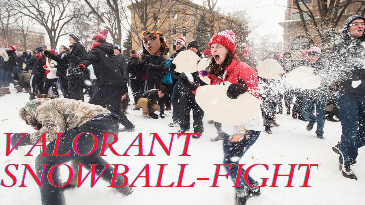 Valorant SNOWBALL FIGHT GAME MODE!