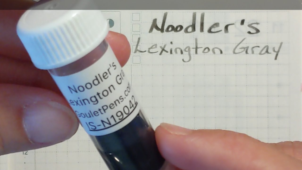 Noodler's Lexington Gray and Fountain Pens