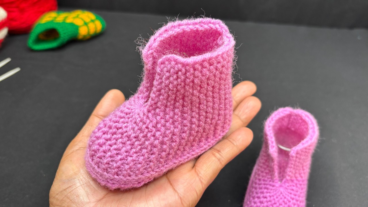 Unique Design Baby Socks and Booties 💗 नए डिज़ाइन के जुराब बनाना सीखें