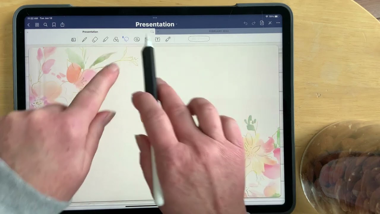 Frustrated with digital planners that do not fill up the whole screen?