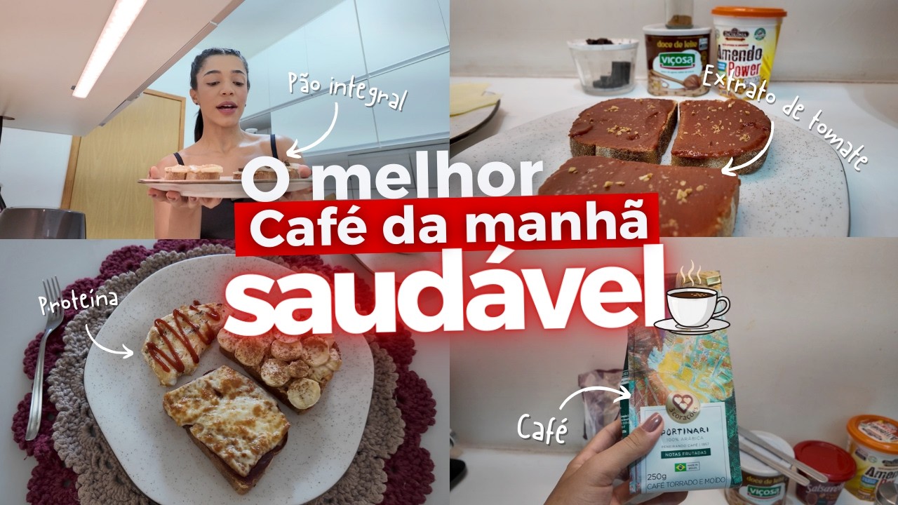 Meu café da manhã saudável: o que eu como para ter energia e saciedade