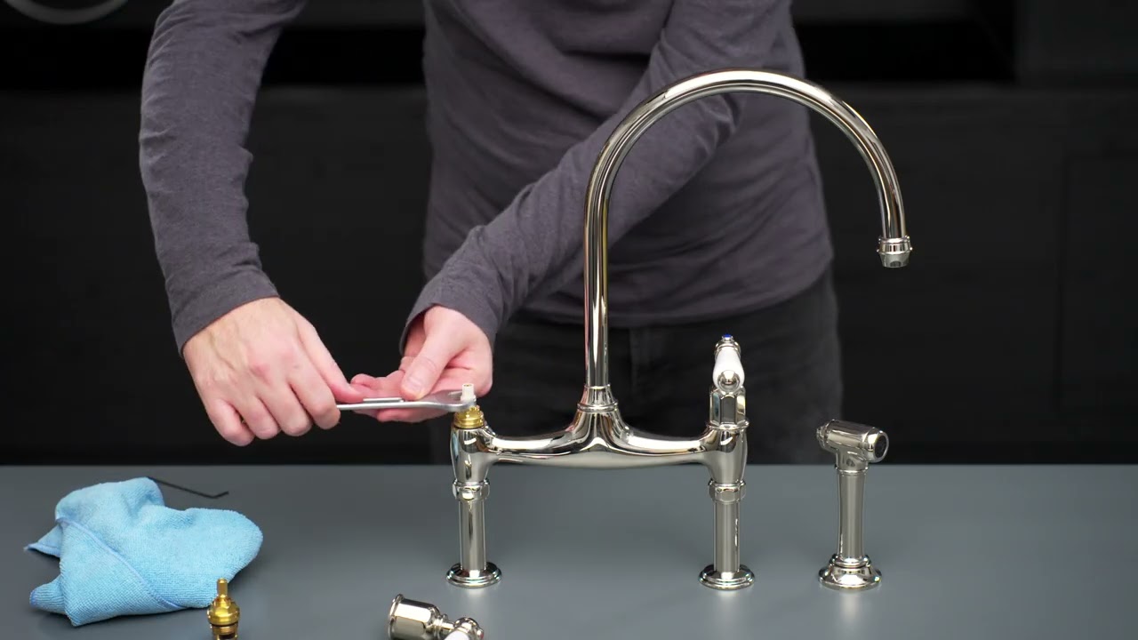 5. Replacing the Valve on an Ionian Sink Mixer
