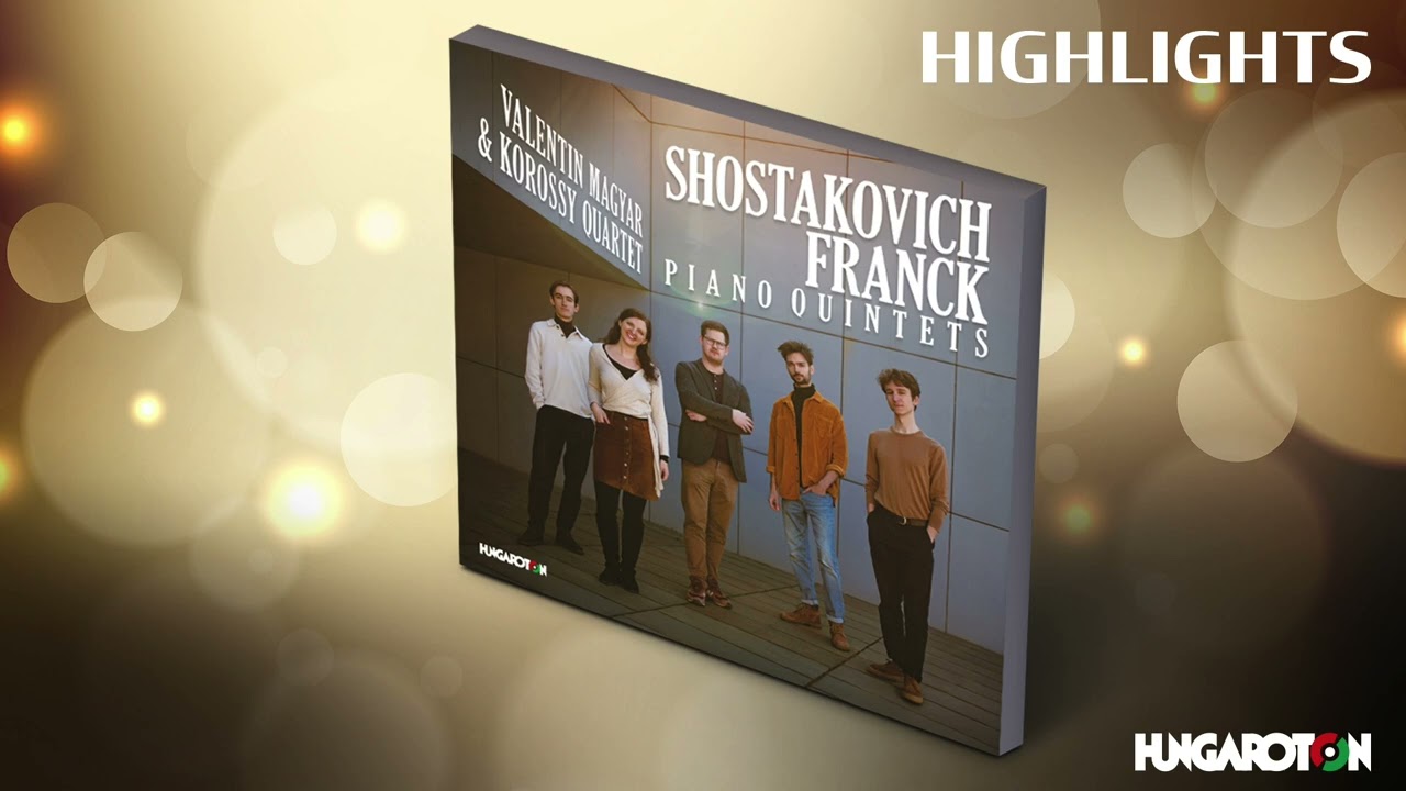 Shostakovich: Piano Quintet in G minor: III. Scherzo performed by Korossy Quartet & Valentin Magyar