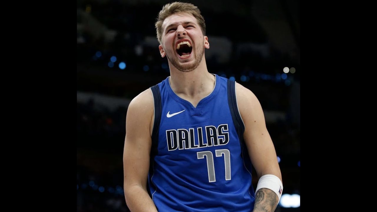 Luka Dončić Slow Step Hang Finishes