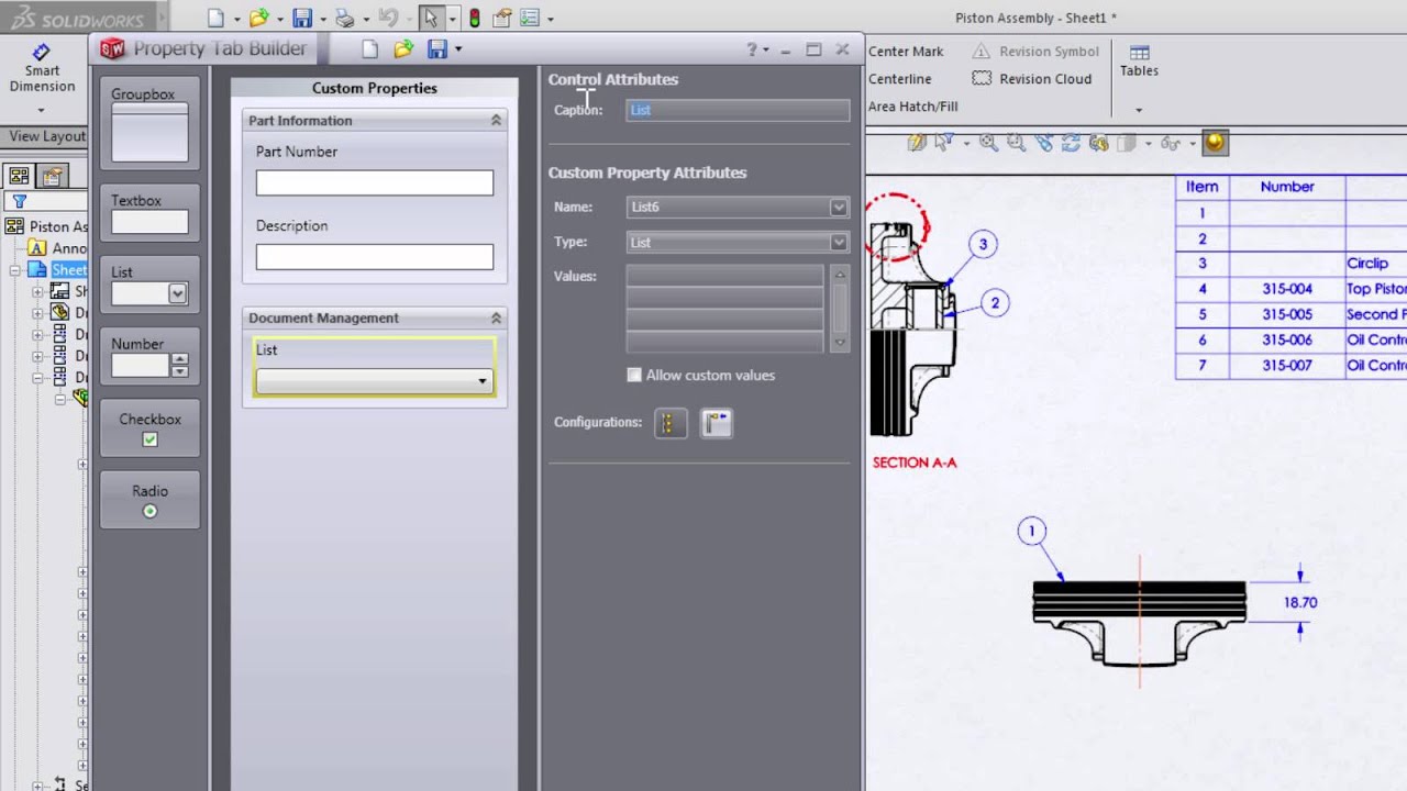 Custom Property Tab Builder