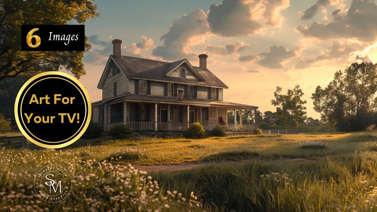 Vintage Rustic Farm House Art | TV Screensaver | 2 Hours of Country Vibes