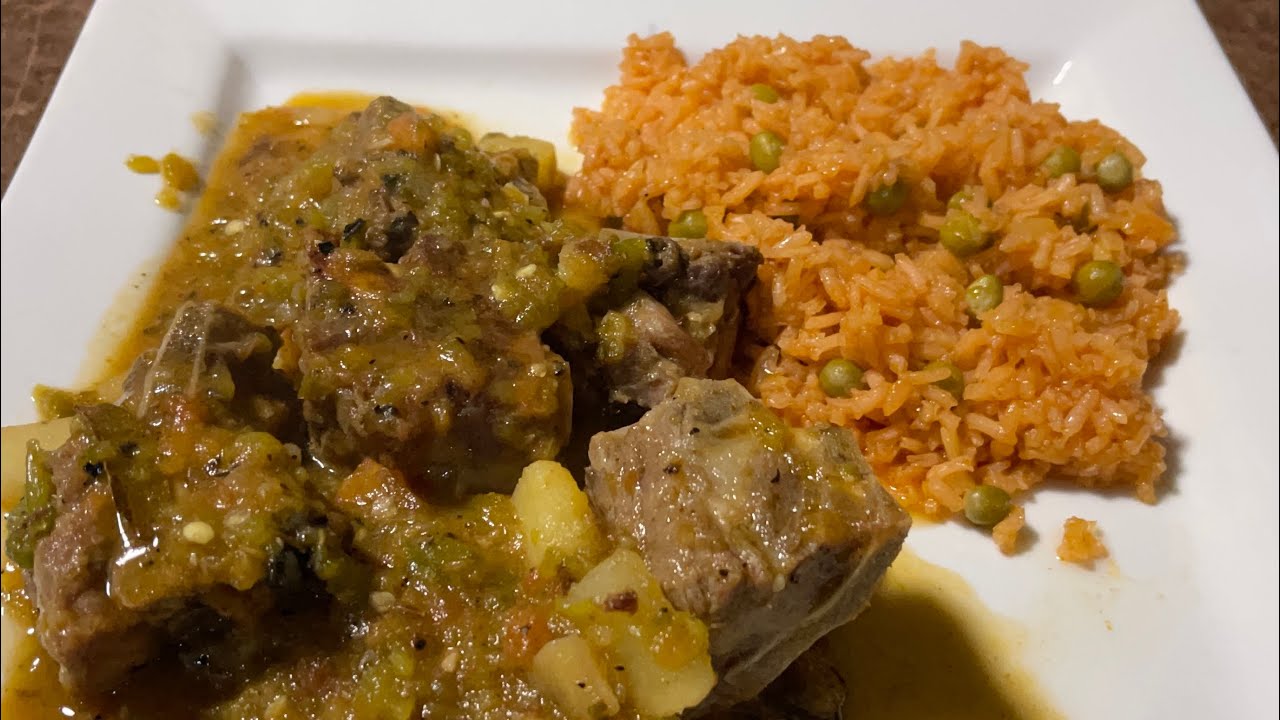 ESPINAZO DE PUERCO CON PAPAS EN CHILE MARTAJADO - COCINA CON PATY