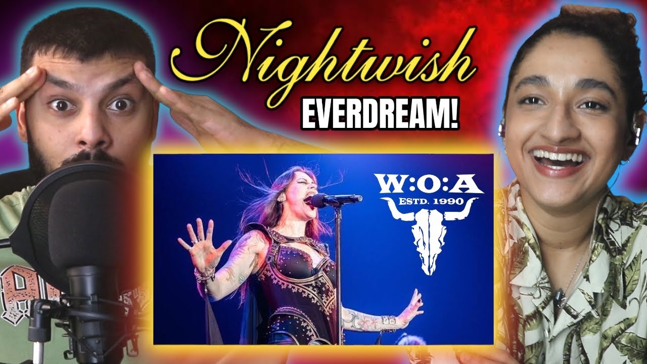 SHE CHECKED NIGHTWISH FOR THE FIRST TIME! | EVERDREAM REACTION!!!!