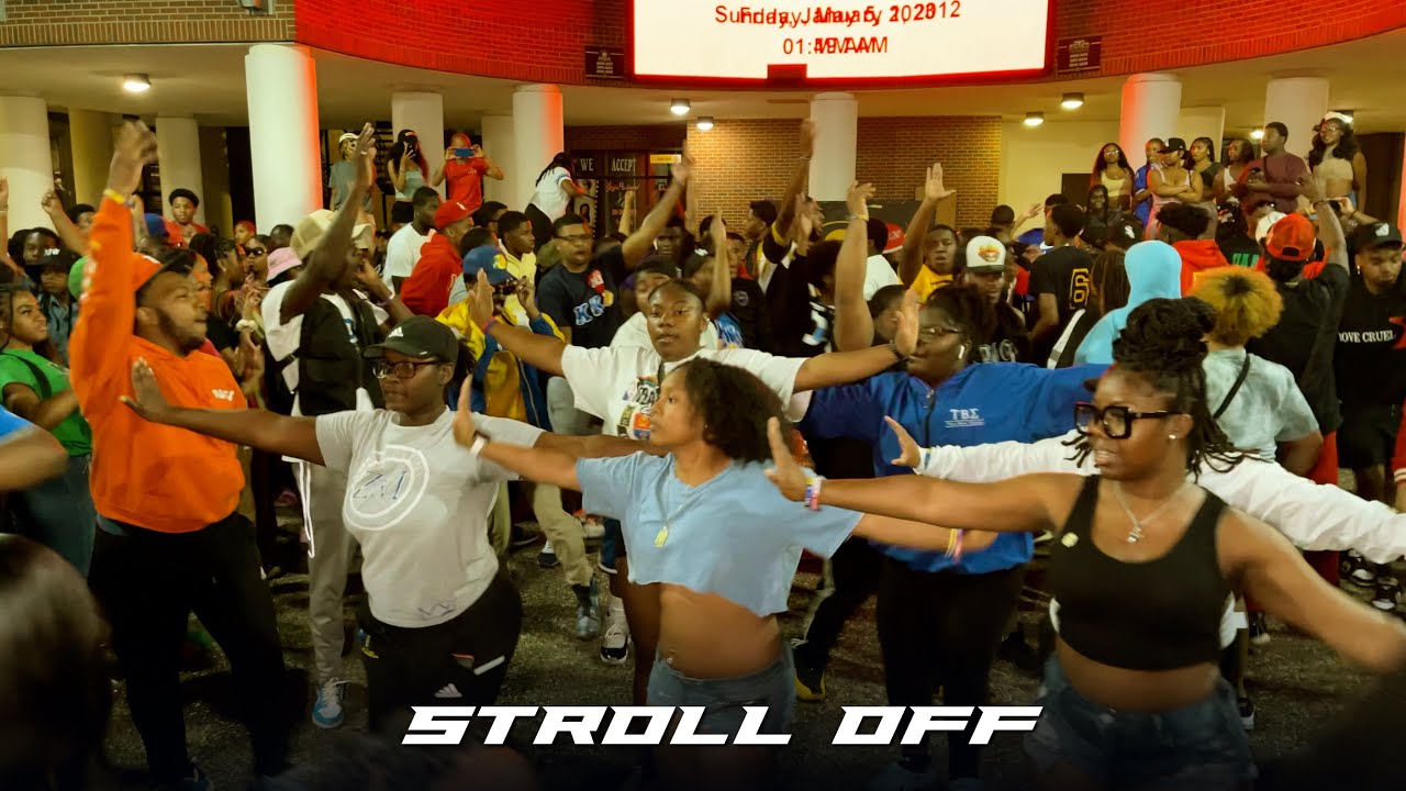 Part 2: Grambling State University 🐯 Greek/ Non Greek Stroll Off | Spring 2023 | On The Yard