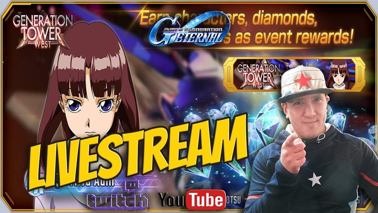 Fortexfiend is live! New Generation Tower Event on SD Gundam G Generation Eternal! !sr on