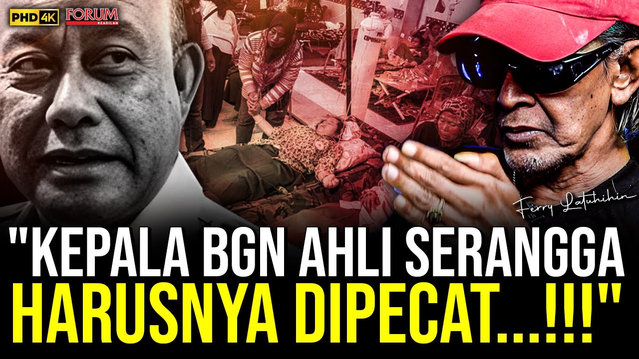 FERRY LATUHIHIN: WASPADA...!!! RESESI KUARTAL KETIGA PICU KERUSUHAN