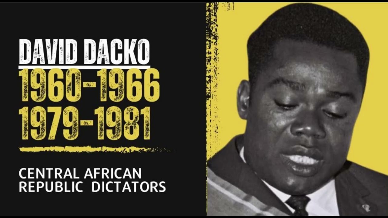 David Dacko🌍🇨🇫🏞️a Central African politician who served as the first and the third President🌍🇨🇫🏞️.