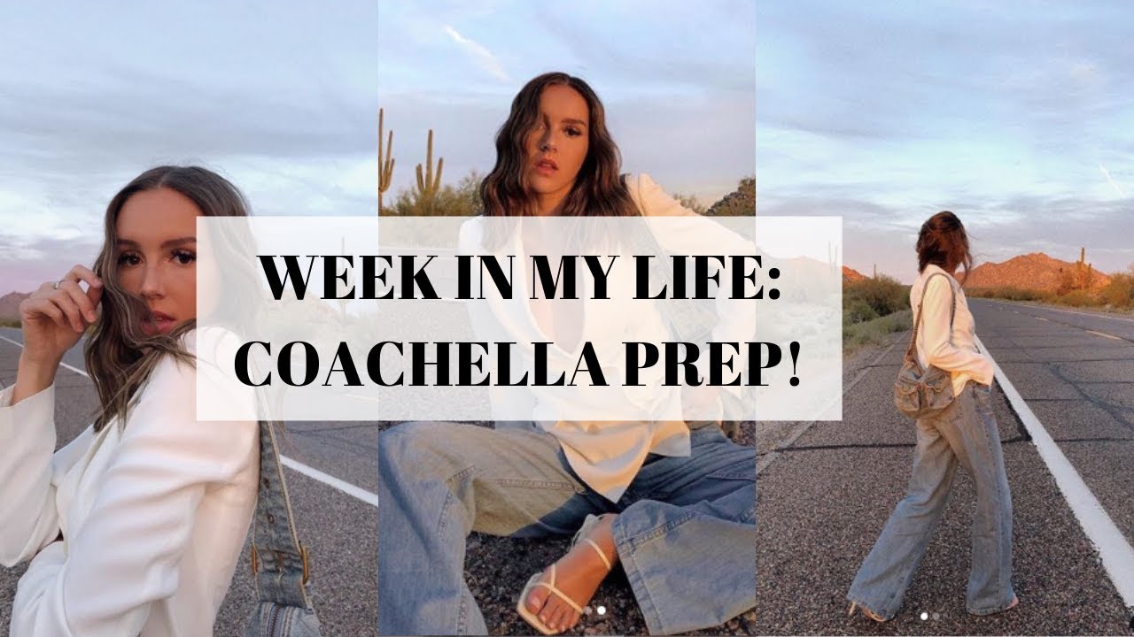 WEEK IN MY LIFE VLOG: COACHELLA PREP | Emma Rose