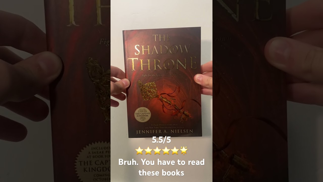My false prince series ratings! #book #booktube #shortsvideo #falseprince #Ascendance￼