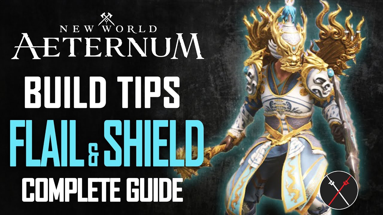 New World Aeternum Flail and Shield Build Guide - How to Play Flail and Shield in PvE & PvP 2024