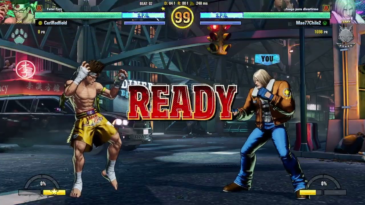 Carlos Redfield vs Mae77Chile FATAL FURY City of the Wolves 5
