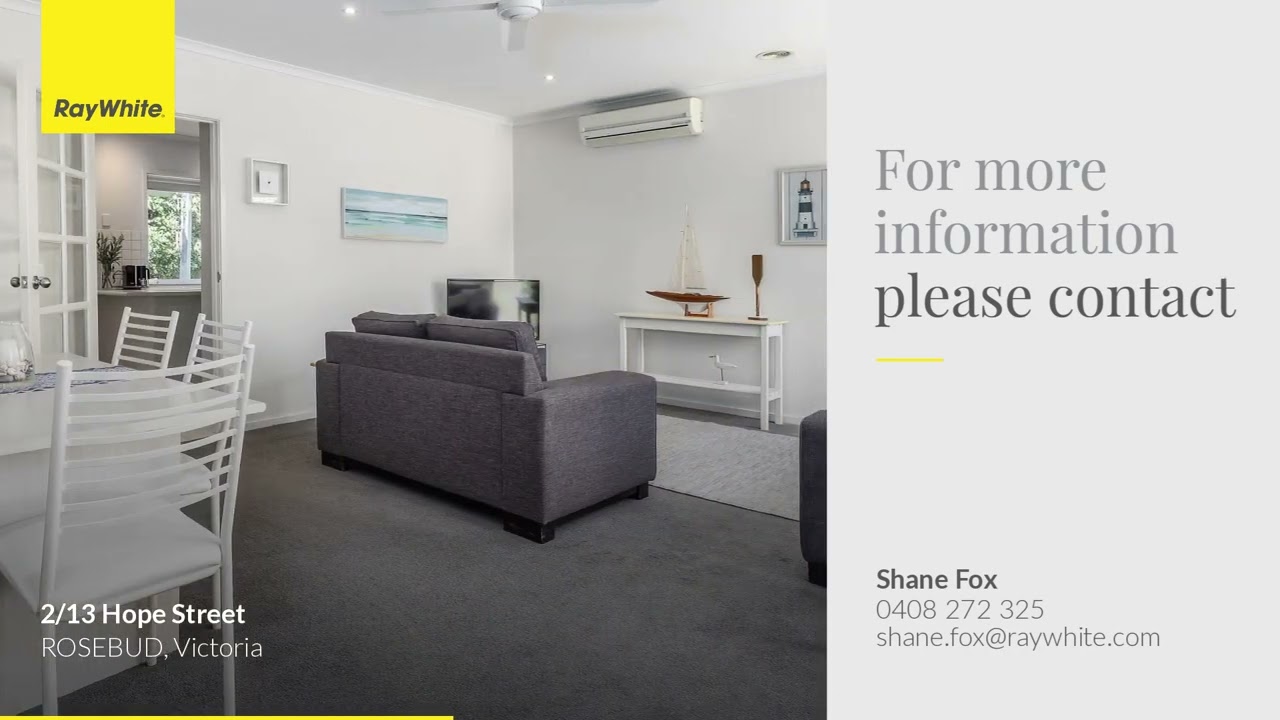 2/13 Hope Street, Rosebud VIC