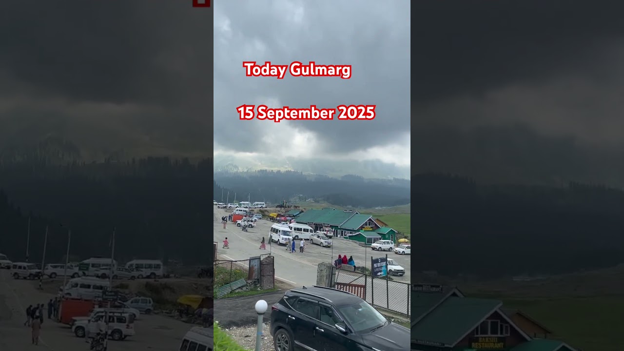 Today weather Gulmarg #kashmir