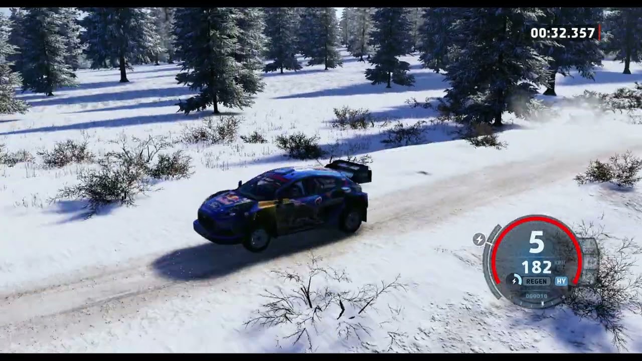 ED WRC Having Fun in the Snow
