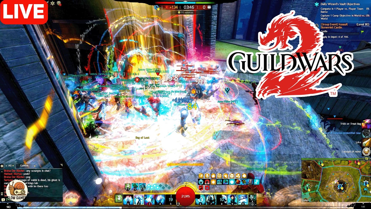 🔴LIVE Guild Wars 2 WvW ⚔️ Zergling Farming is Fun | 22-2-26 #gw2 #wvw #live