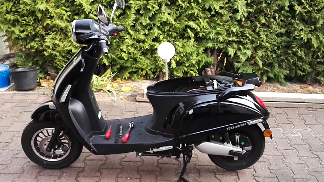 Nova motors eGrace Elektroroller Electroscooter Bosch Motor 2018 Teil 3