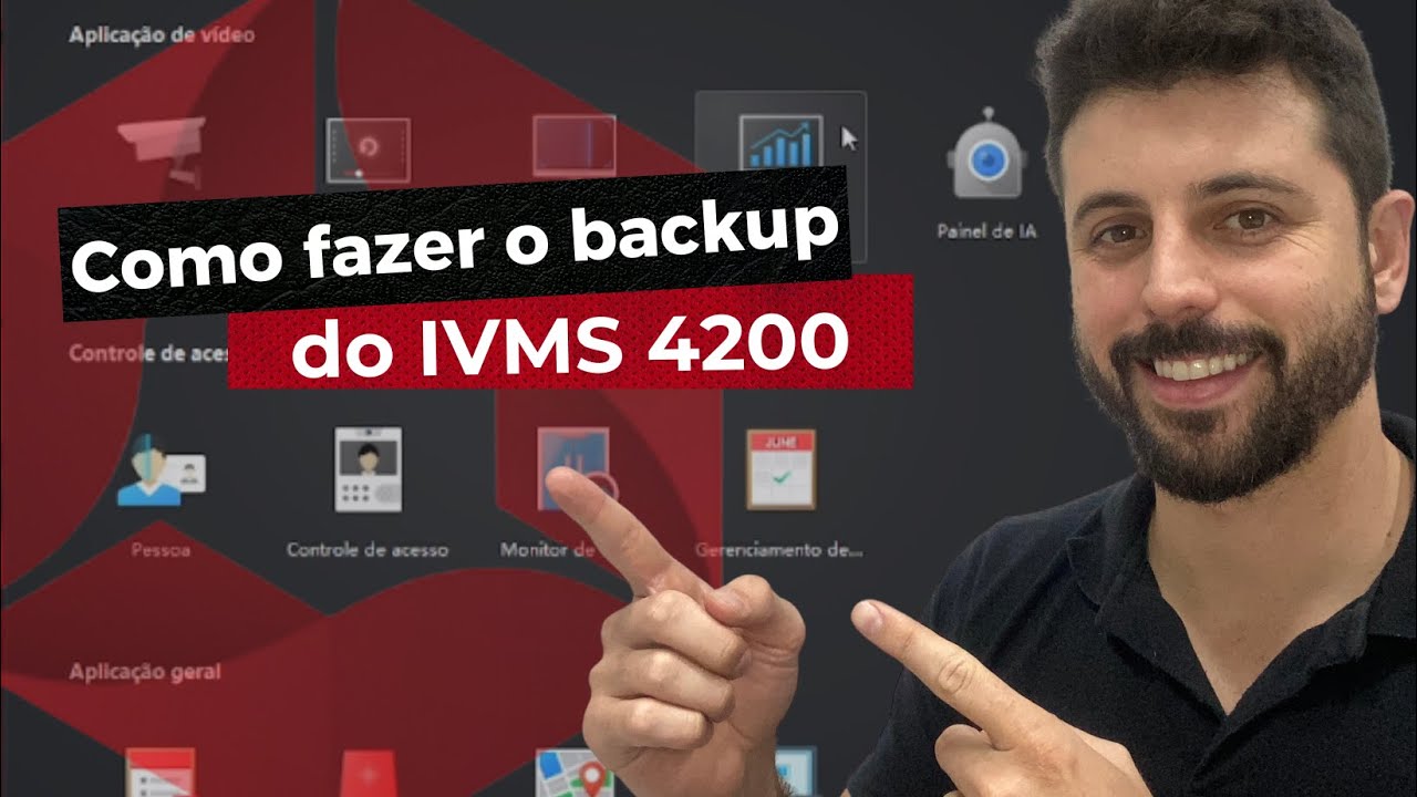 Como realizar o Backup do IVMS 4200