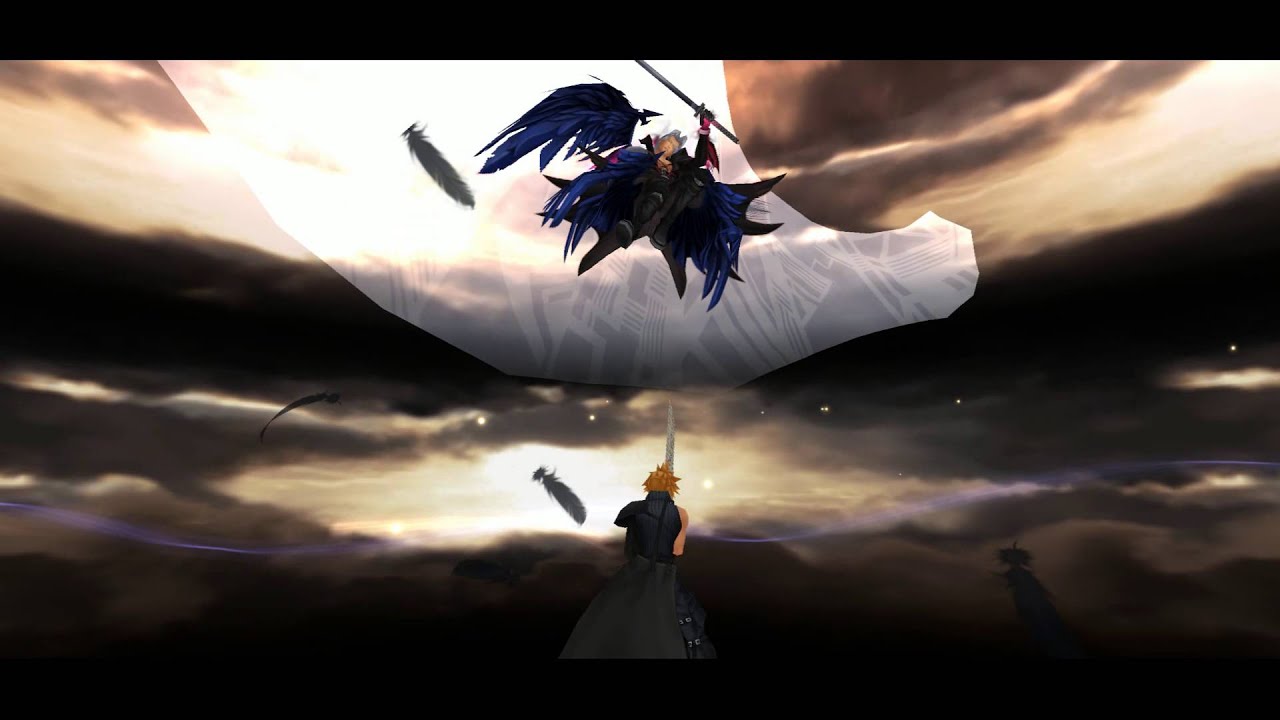 KH2FM - Intense Vengeful Roxas and Intense Pertinacious Cloud vs Intense Abyssal Sephiroth