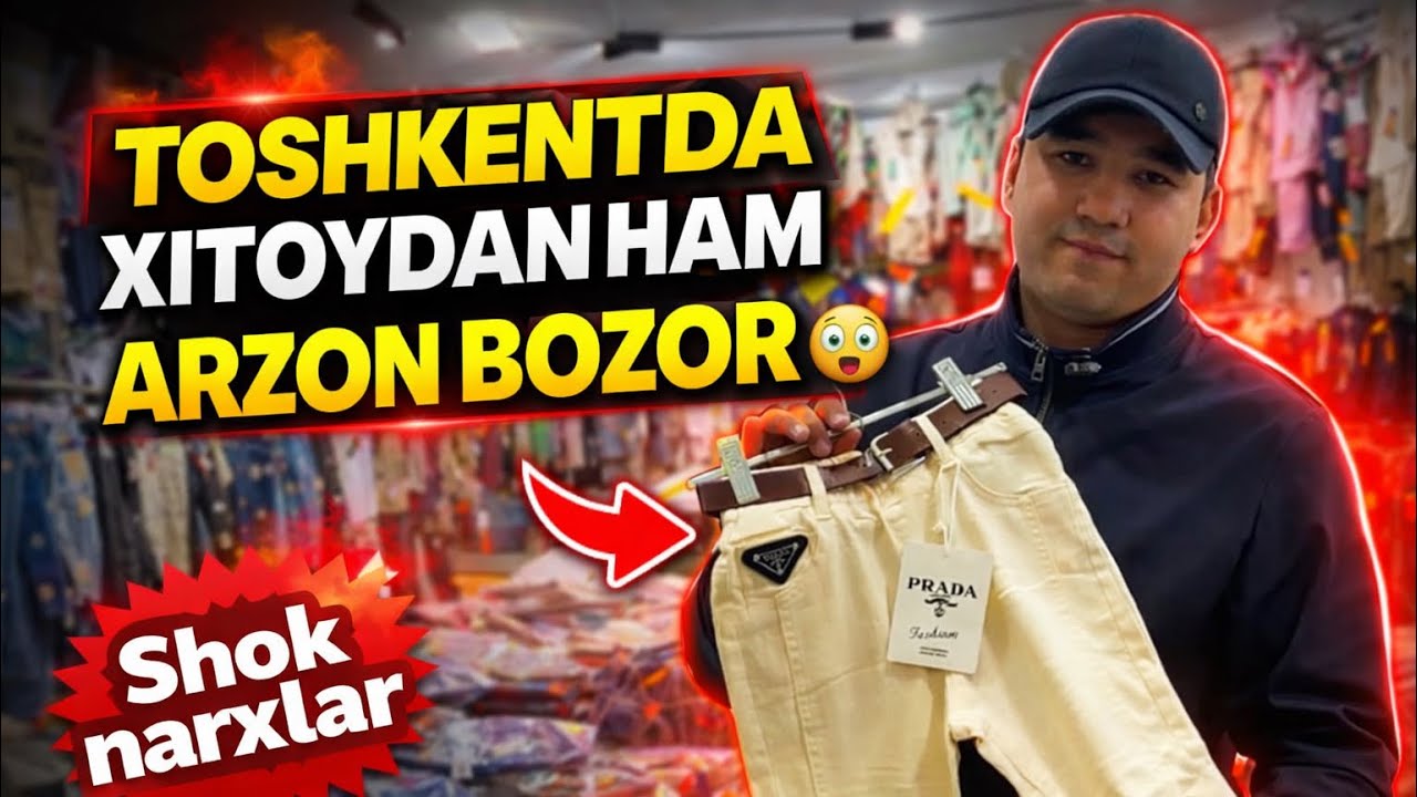 Toshkentda Xitoydan ham arzon bozor 