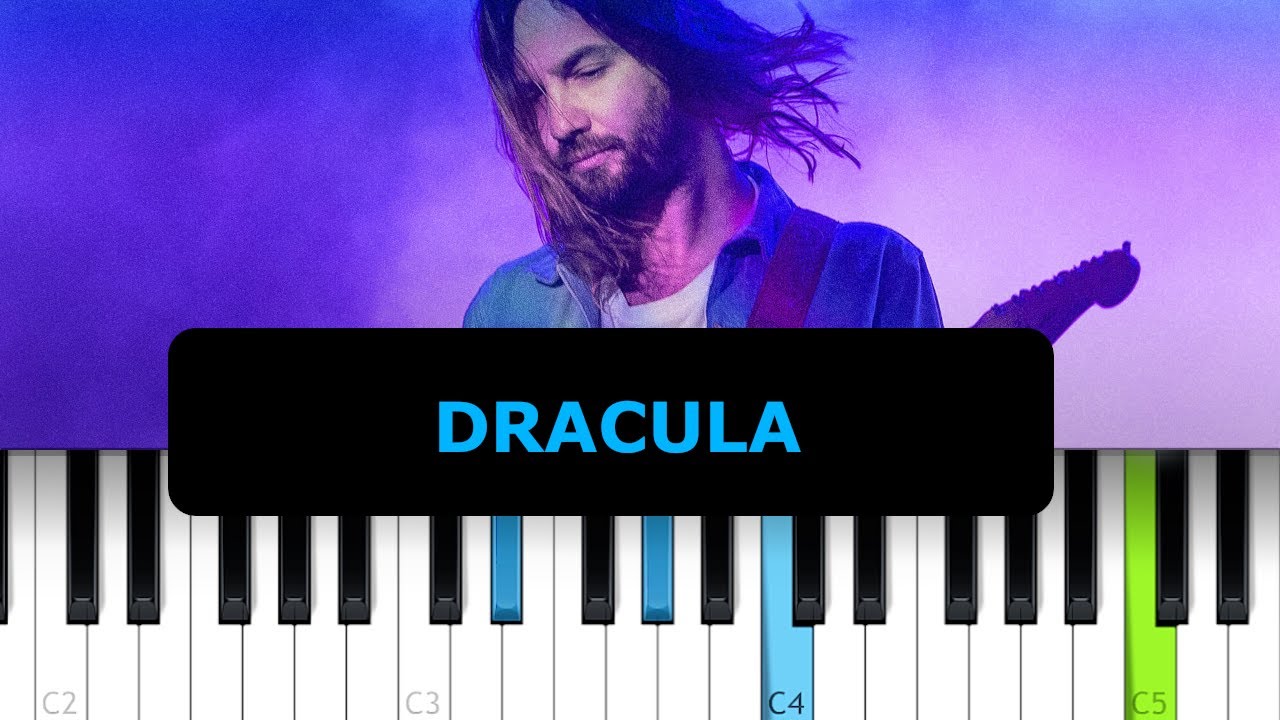 Tame Impala - Dracula (Piano Tutorial)