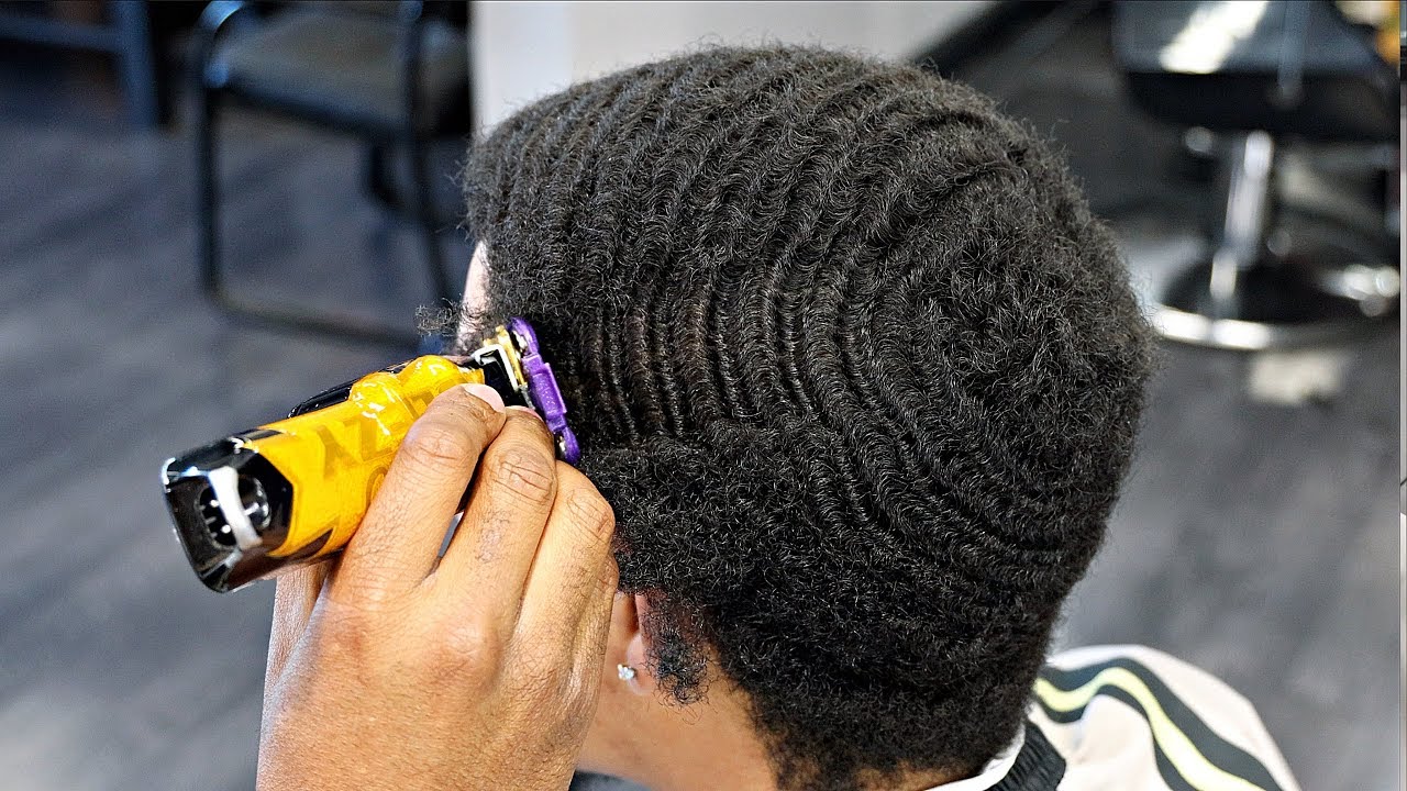BARBER TUTORIAL: END OF WOLF | HIGH LOW TAPER WITH 360WAVES