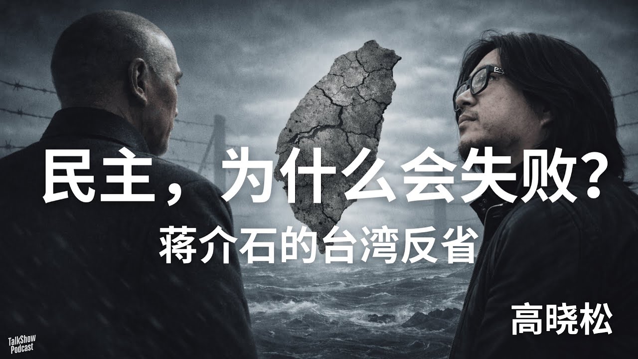 高晓松: 台湾的死结在哪里？蒋介石比今天的人更清楚 | 蒋介石在台湾，究竟反省了什么？一场失败者的政治觉醒 | 民主为什么会失败？蒋介石在台湾给出的残酷答案 | 台湾问题 | 中国内战 | 台独