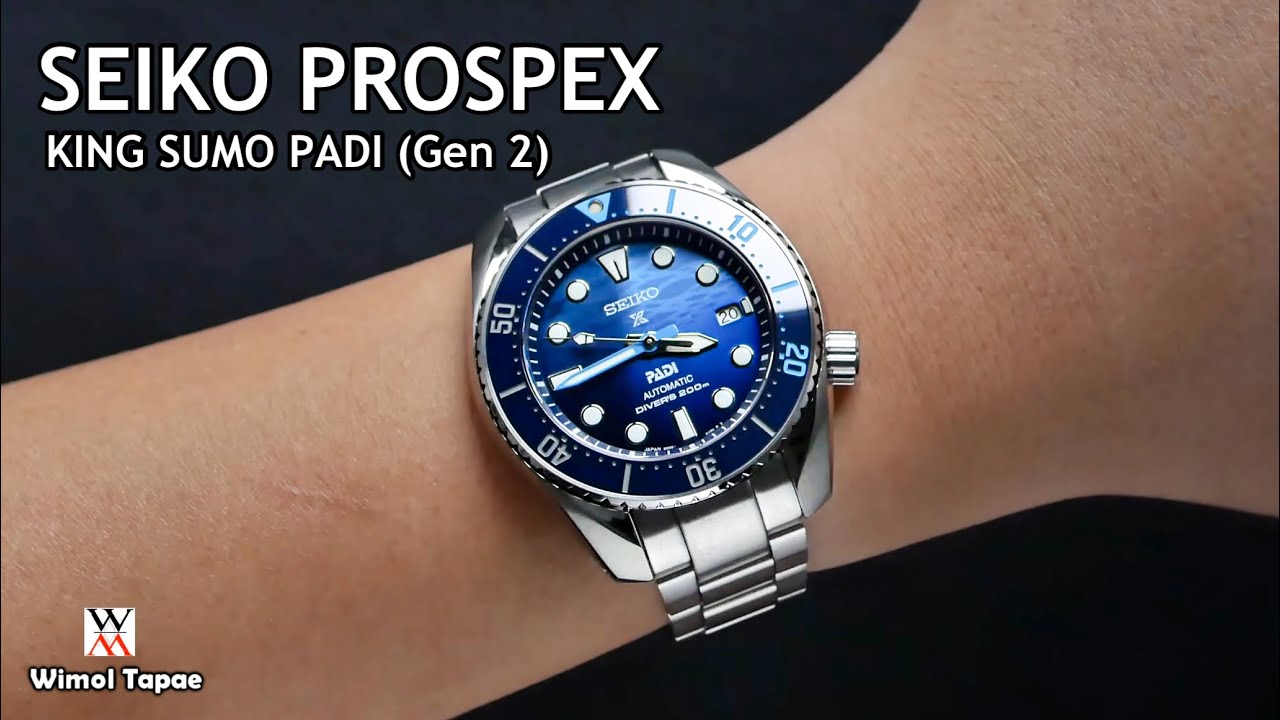 น่าจะเป็น PADI ที่ดีที่สุดแล้ว! Seiko Prospex King Sumo (Gen 2) - Wimol Tapae