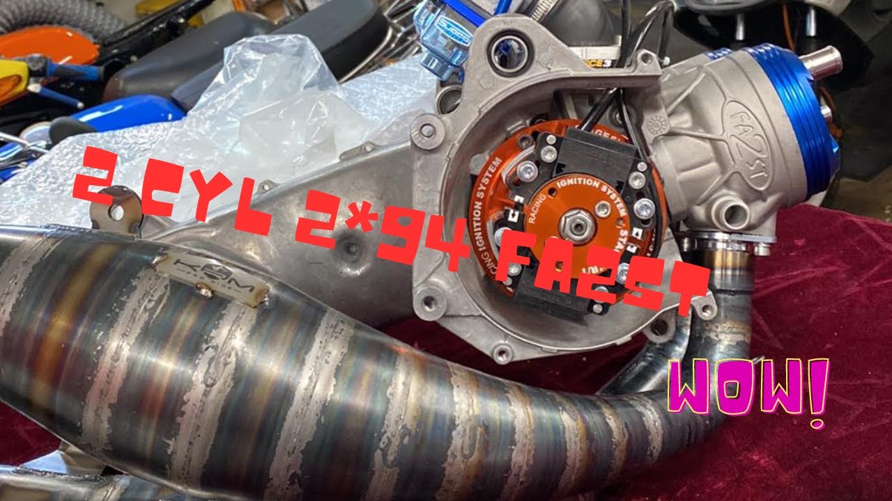 2cyl 2*100cc fa2st 60hp engine build (cateno miano) KRM